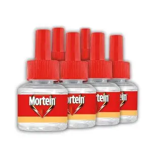 Mortein SmartPlus Mosquito Repellent Refill 45ml (Pack of 6) | Buy 4 Get 2 Free | Fits All Liquid Vaporizer Machines | Mosquito Repellent & Killer | Protection from Dengue Mosquitoes