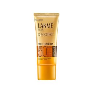 Lakme Sunscreen SPF 50 PA++++ 100ml | Sun Protection Cream with Niacinamide | No White Cast | Lightweight & Non-Greasy | For Men & Women