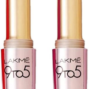 Lakme 9to5 Primer + Matte Lipstick Combo Pack | Rose Day & Red Twist Shades | Long Lasting Matte Finish | 3.6g Each